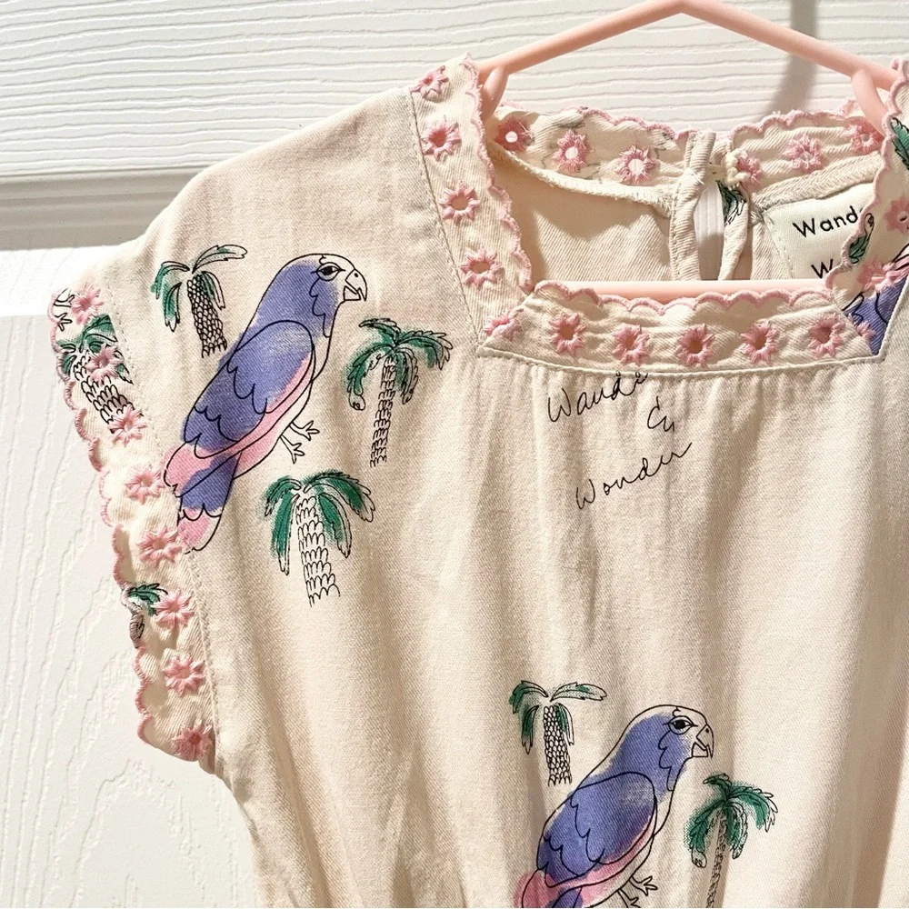 Wander and Wonder cream dress